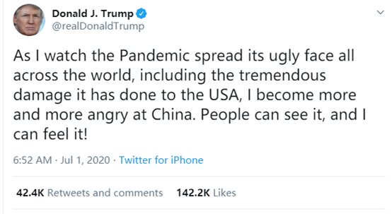 环球时报|特朗普再对中国撒泼，华尔街都对他忍不了了