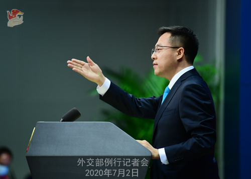 时政外交|外交部回应美涉港议案:建议美方把所谓“美丽风景线”留给自己