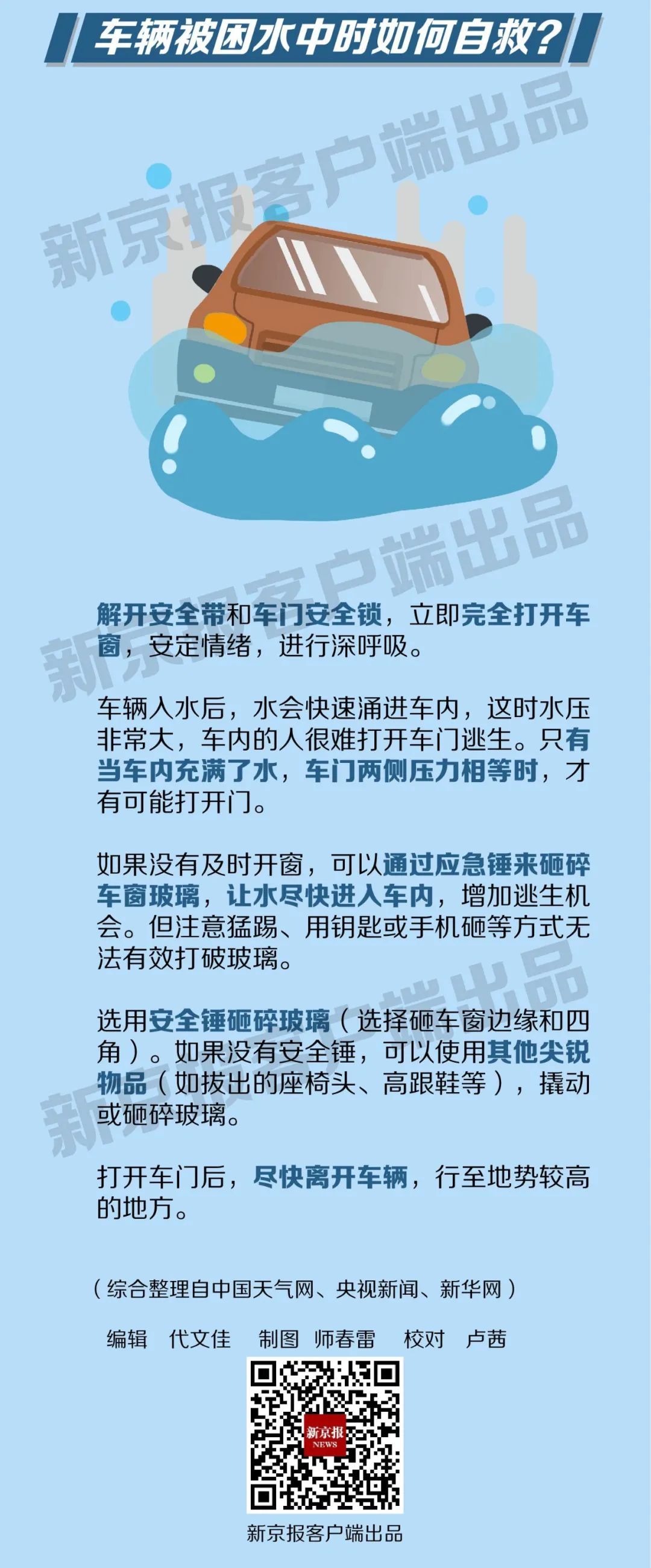 天气|图解|近期强降雨不断，暴雨天气如何安全出行？