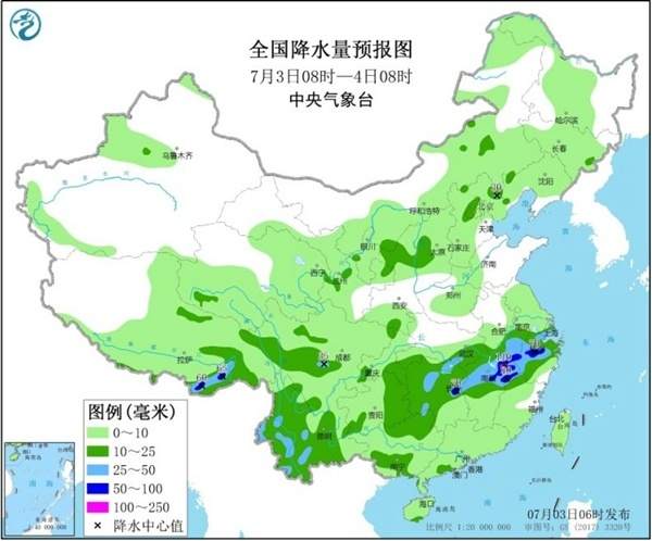 等地|暴雨预警今日中断 但明起新一轮强降雨将登场