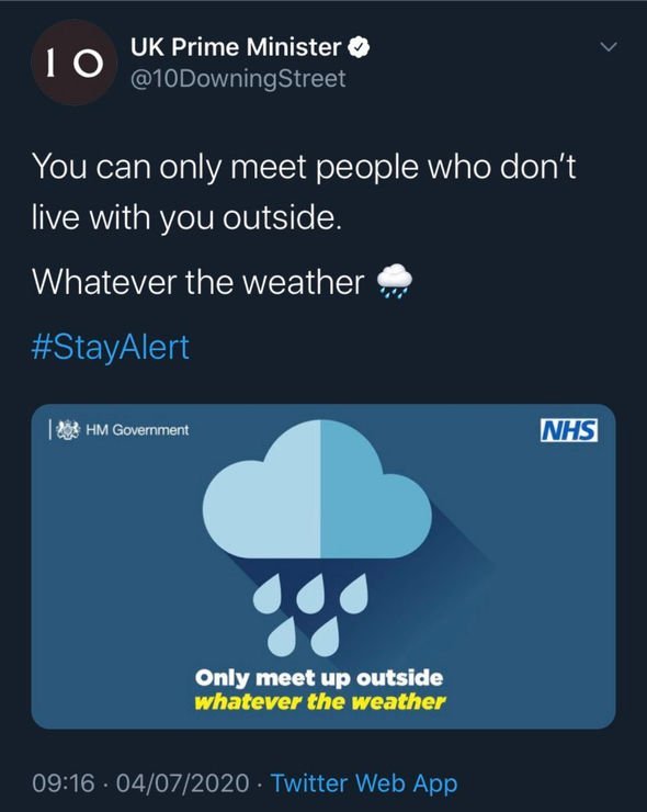 国际社会|英首相办公室官推发疫情防控指南，发现问题后火速删文