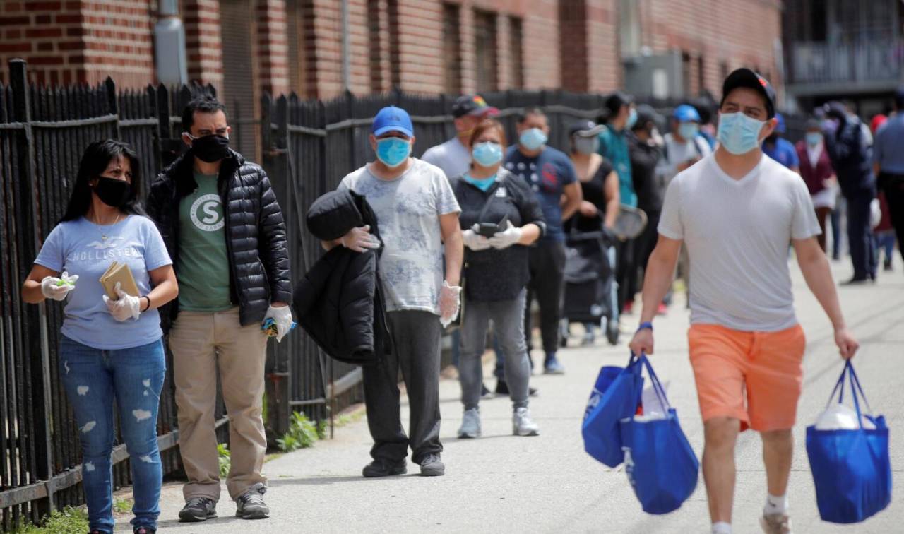 疫情|外媒：对失业或因疫情封锁受打击的美国人，政府没有兑现食品援助承诺