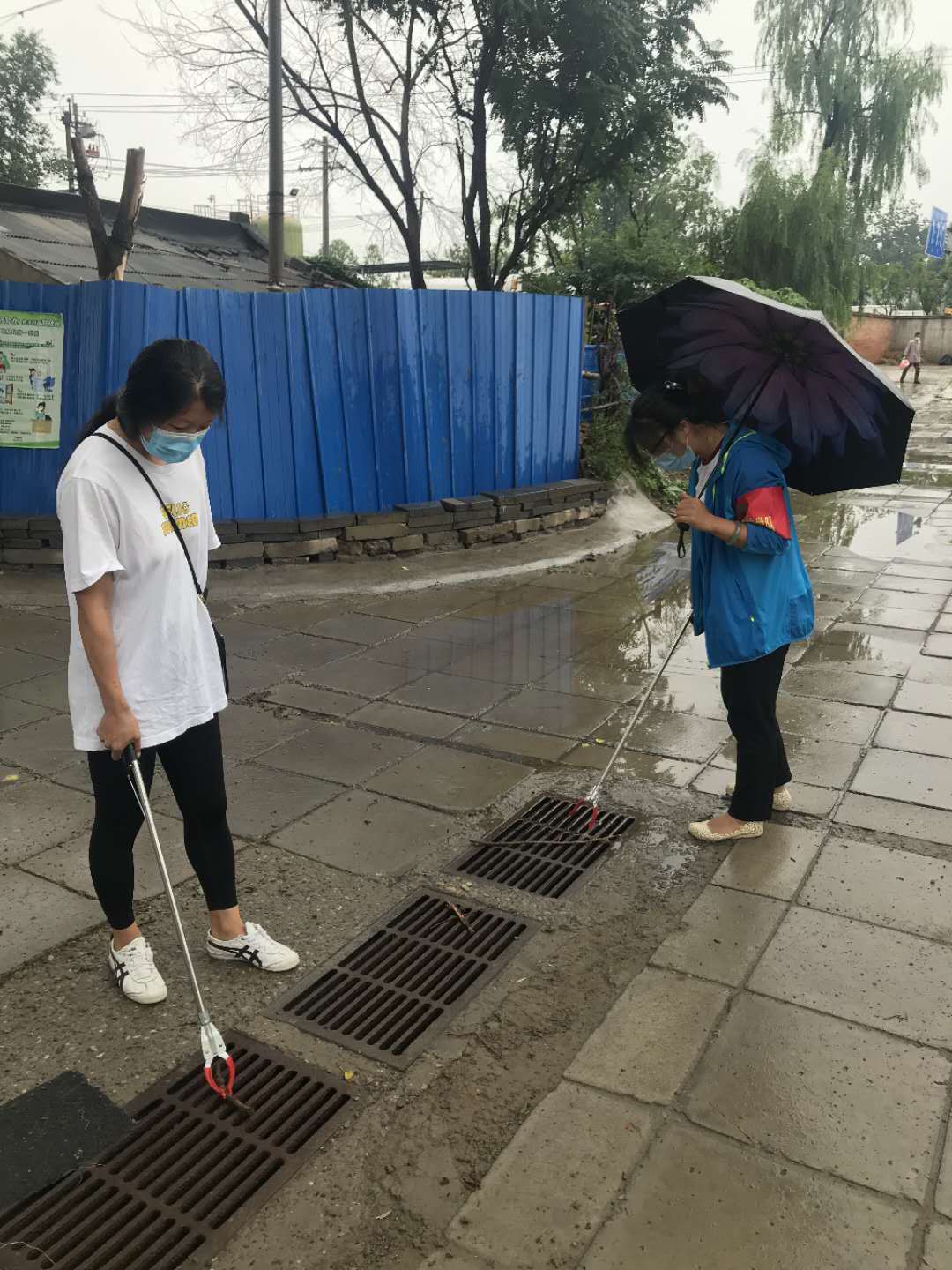 八角|石景山区八角街道派专人保障平房防汛安全