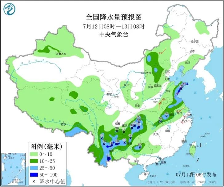 中国气象局|南方主雨带雨势短暂减弱!华北西北当心强对流!