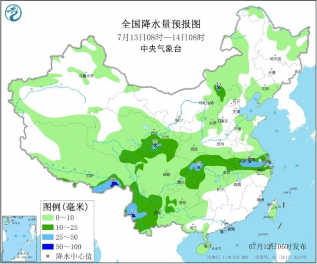 中国气象局|南方主雨带雨势短暂减弱!华北西北当心强对流!