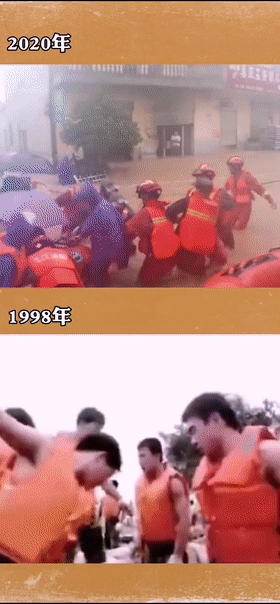 |看哭！这段1998和2020的对比视频刷屏