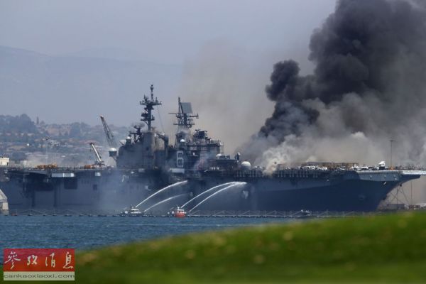 海军|“好人理查德”号大火重创美海军 F-35B太平洋部署计划受挫