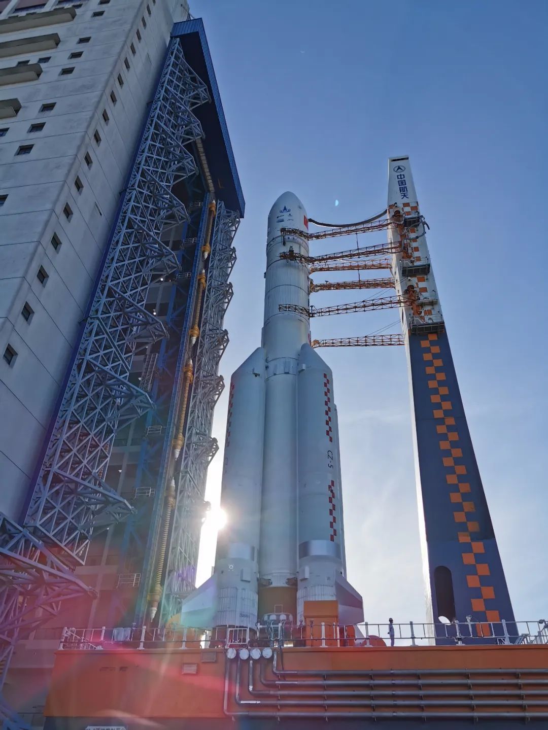 火星探测|长五“就位”，目标：火星！