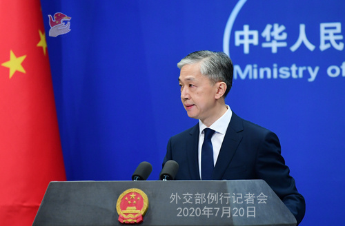 柳叶刀|汪文斌援引《柳叶刀》驳蓬佩奥言论：用阴谋论指责中国是不对的