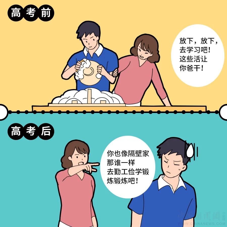 高考|《高考前后“家庭地位”图鉴》
