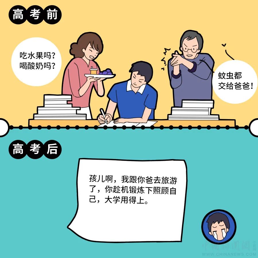 高考|《高考前后“家庭地位”图鉴》