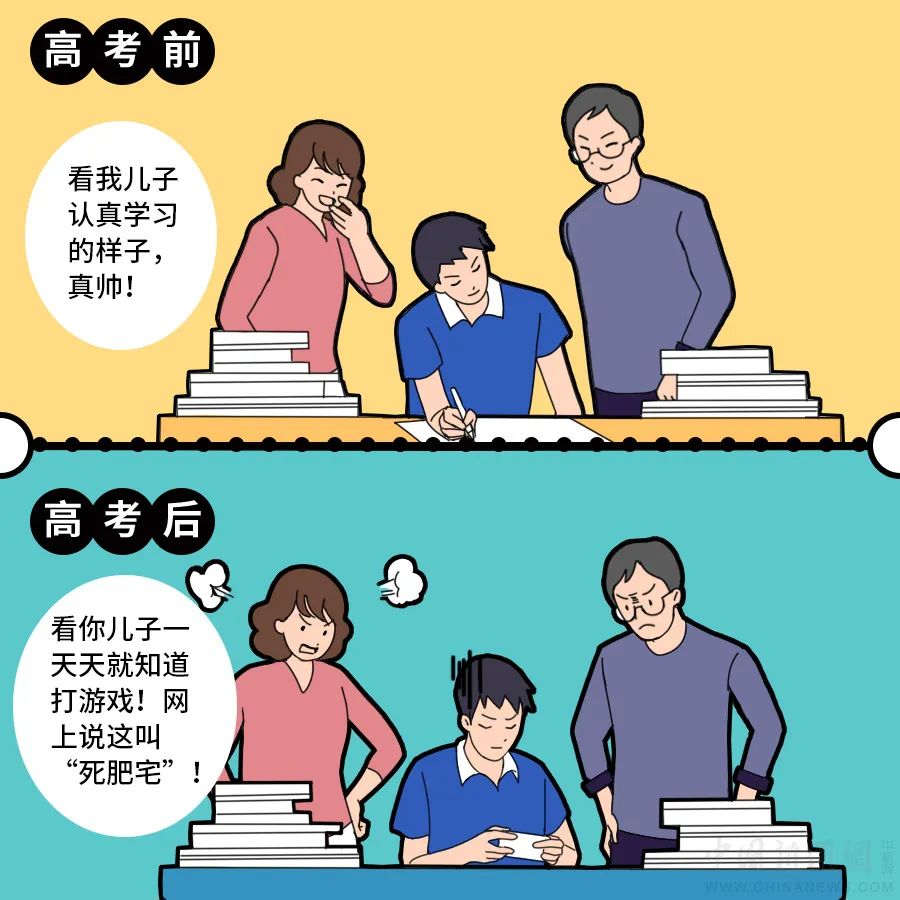 高考|《高考前后“家庭地位”图鉴》