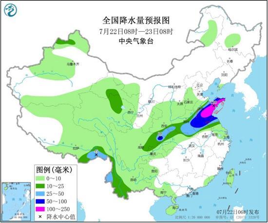 天气|淮河流域强降雨不停歇 南方将现大范围高温天气