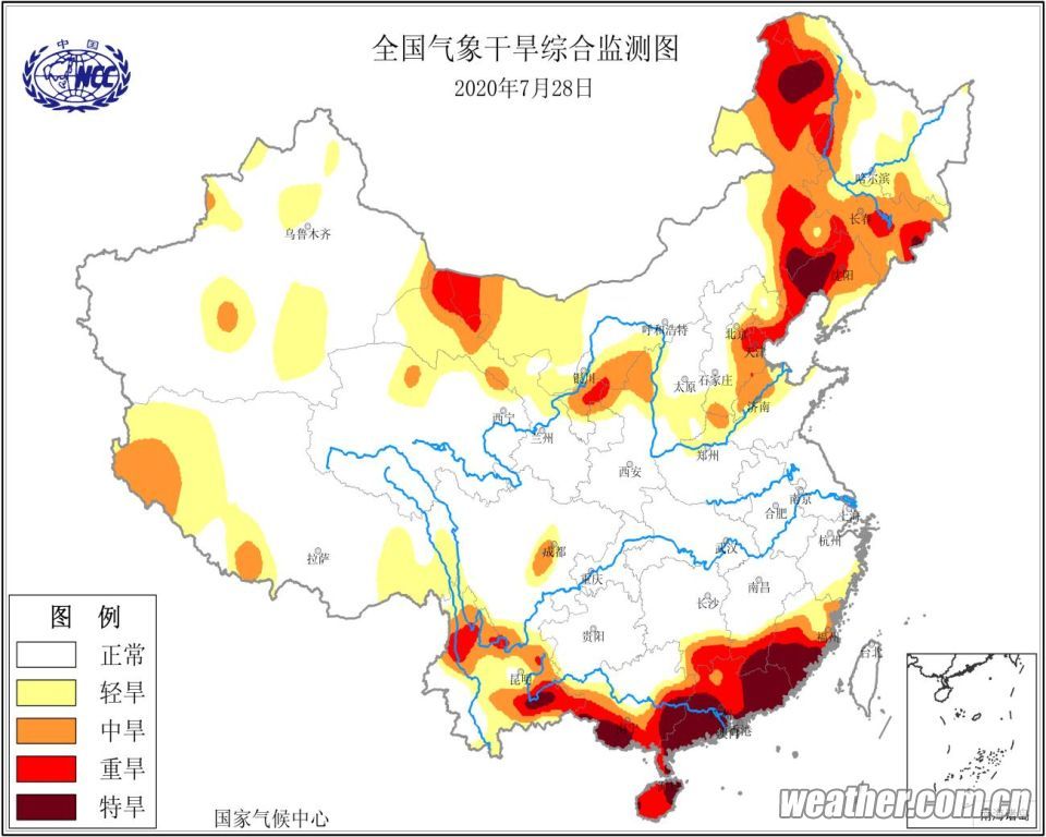 天气|华南注意！8月初或有台风生成 高温干旱有望缓解