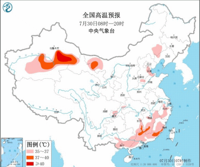中国气象局|北方对流性降水“遍地开花”!南方高温“迂回攀升”