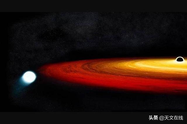天文|天文学家们发现了一颗恒星——差点遭受黑洞吞噬而侥幸存活
