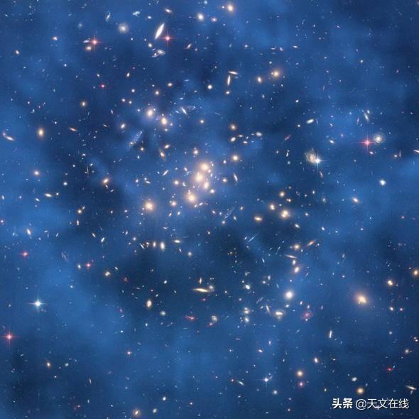 天文|弯曲两个星系团之间的桥