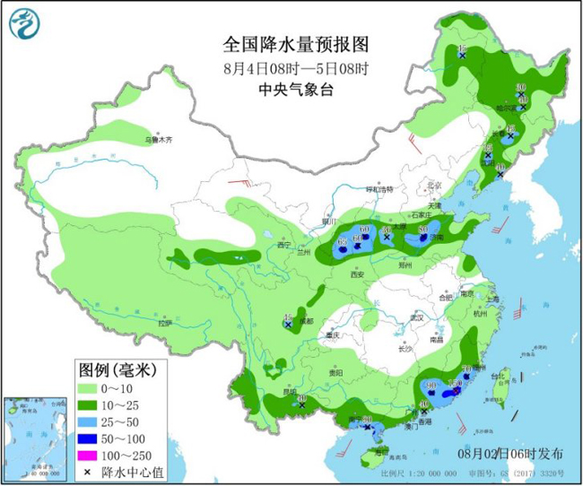 台风|台风强对流双预警高挂华南持续降雨北方遇强对流