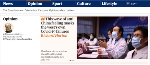 北京日报客户端|《柳叶刀》主编直言：美国政客煽动反华情绪是为了掩盖抗疫的失败