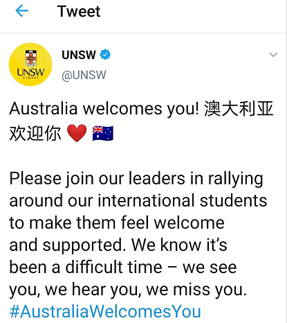 大学|在线作死！澳洲新南威尔士大学“两幅面孔”，惹怒中国留学生