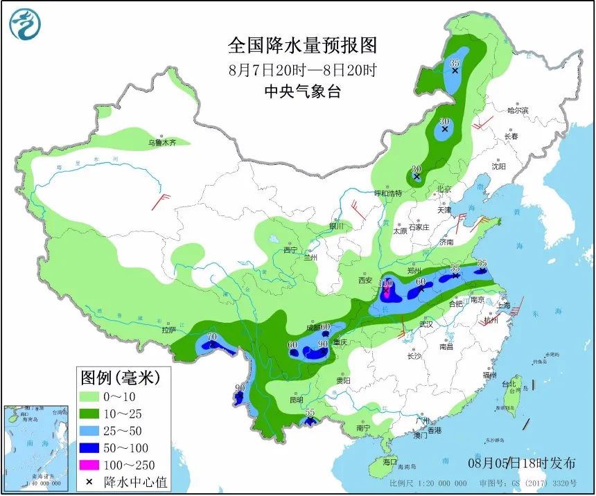 天气|北方入汛来最大范围强降雨进行中！南方：雨？汗如雨下算不算？