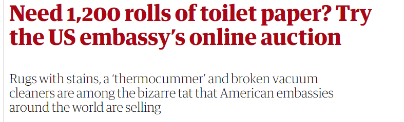 环球时报|美驻华使馆拍卖财物有深意?正主发声