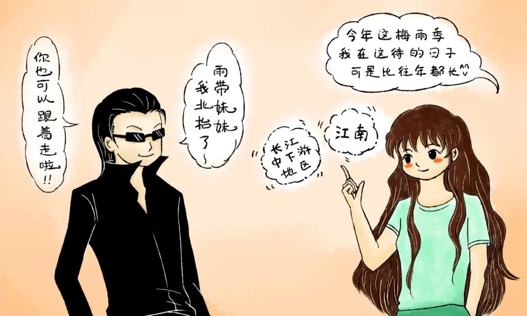 台风|手绘科普插画：副高，为啥夏天属它最豪横？