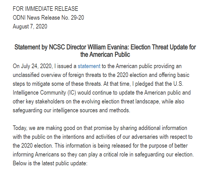 国际|美国情报部门说这话,不嫌丢人吗?