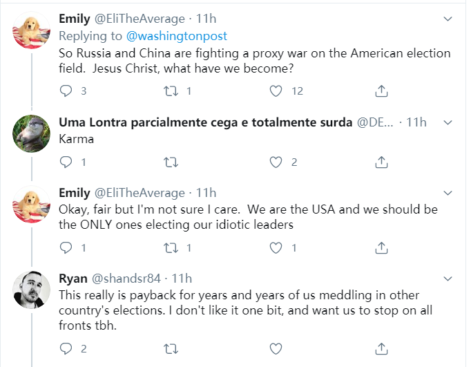 国际|美国情报部门说这话,不嫌丢人吗?