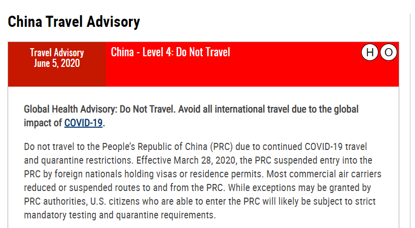 共青团中央|奇观！美国发布的旅行警告，中国大陆被列为“最高风险”？