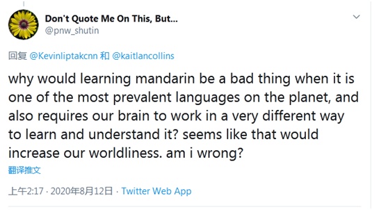 环球网|特朗普张嘴就来：拜登若当选，中国将拥有美国，美国人还不得不学中文