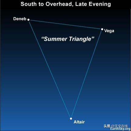 夏季大三角|请定好您的闹钟，这几天，夜空可赏“夏季大三角”