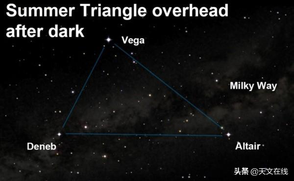 夏季大三角|请定好您的闹钟，这几天，夜空可赏“夏季大三角”