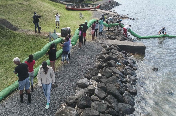 紧急状态|至少1000吨燃油已泄漏！日本货船在毛里求斯近海搁浅造成大量燃油泄漏，引发“环境紧急状态”