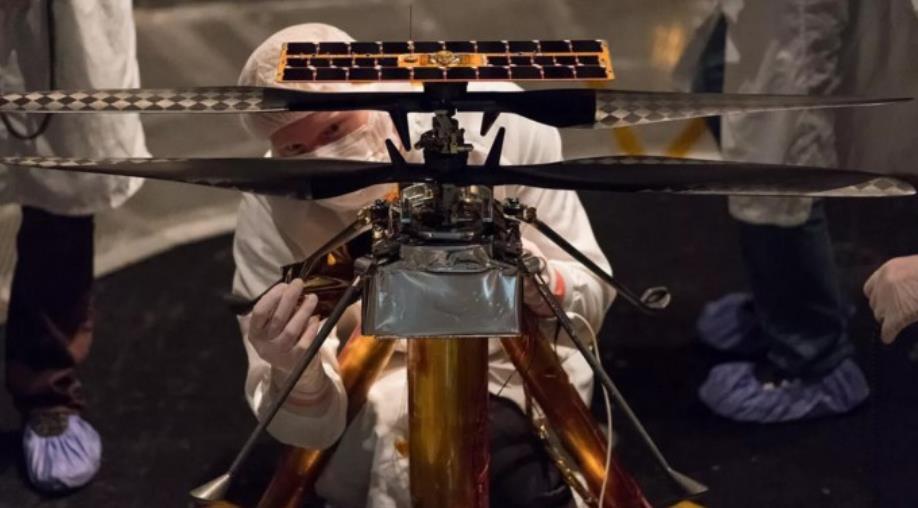 美国航天局|外媒：NASA火星直升机Ingenuity首次在太空中被启动