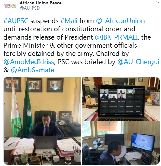 每日经济新闻|哗变军人宣布成立权力过渡机构，非盟要求马里立即恢复文职统治，军队返回兵营