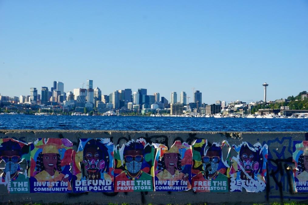 西雅图|北美抗议警察种族歧视及暴力执法活动持续