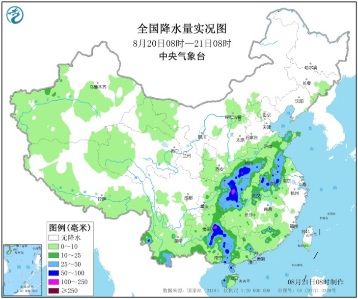 中国气象局|新一轮降雨周末到位，大半个中国将受影响！