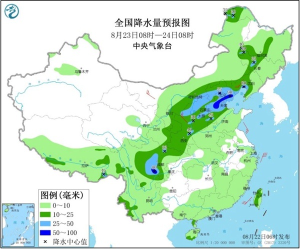 天气|北方新一轮大范围降雨开启 华北东北局地遭暴雨