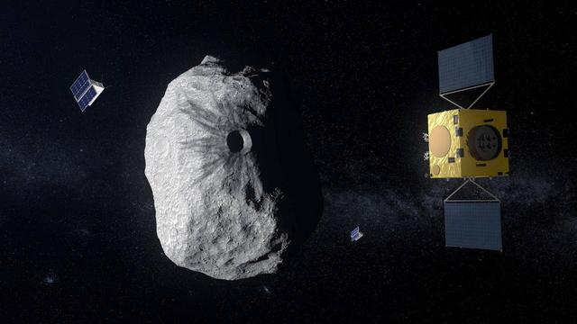 小行星|国际航天局将用一艘宇宙飞船撞击一颗小行星