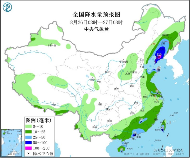 台风|东北地区等地有较强降水台风“巴威”影响东南部海域