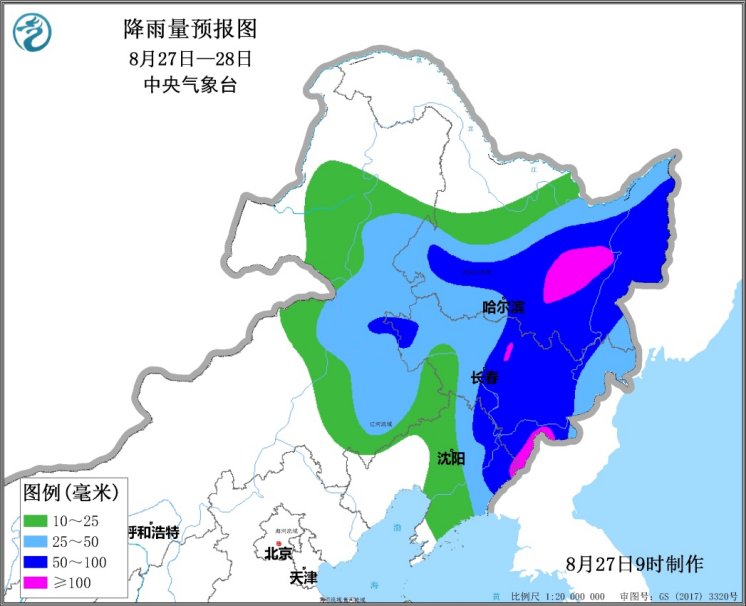 中国气象局|“巴威”登陆中朝交界附近的朝鲜平安北道东北地区开启强风雨模式