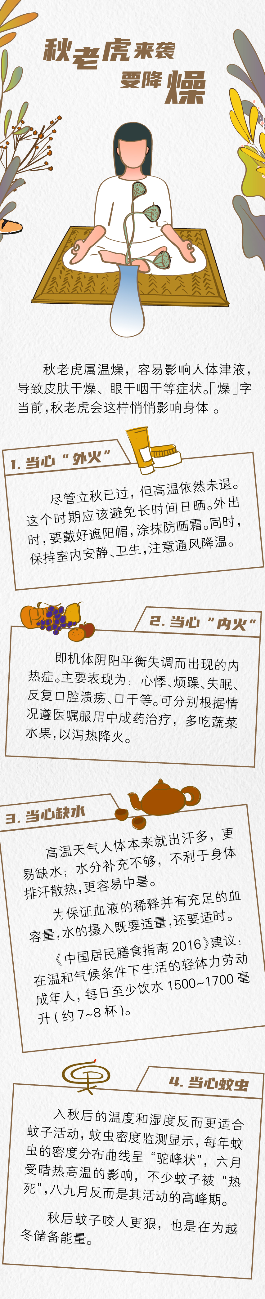 |当心！这只秋老虎有点“燥”，出伏后最该注意的29天来了