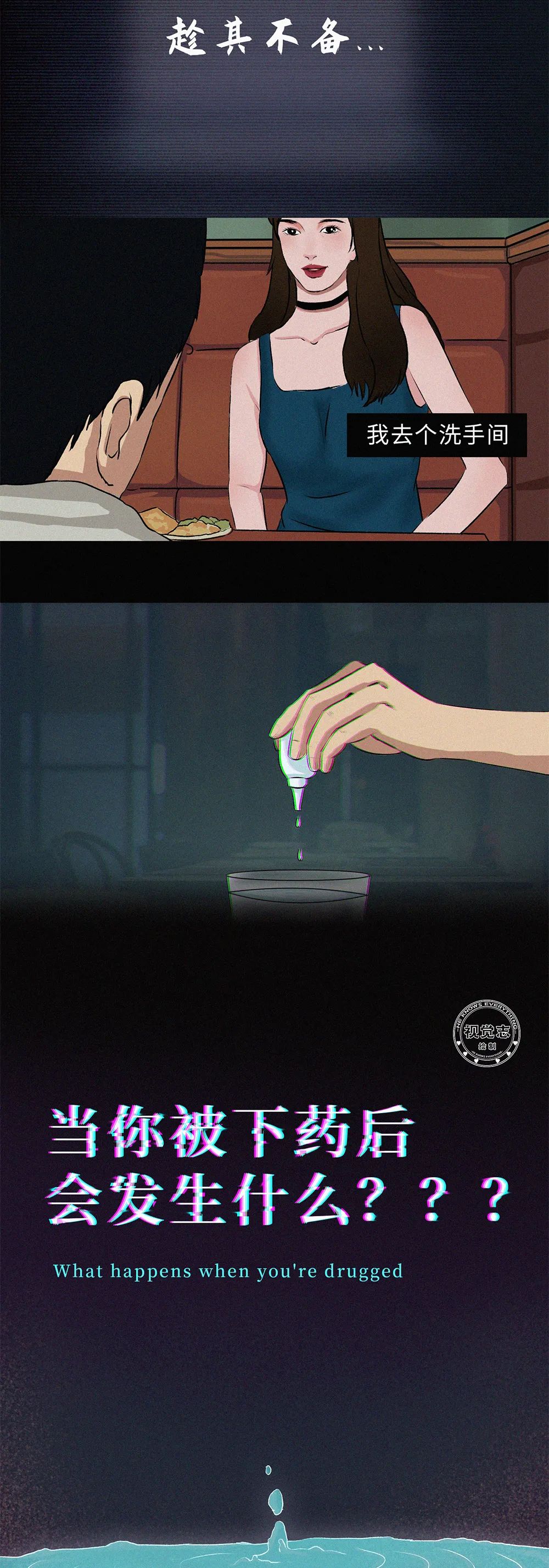 视觉志|迷药背后，女孩约会的危险性骗局。