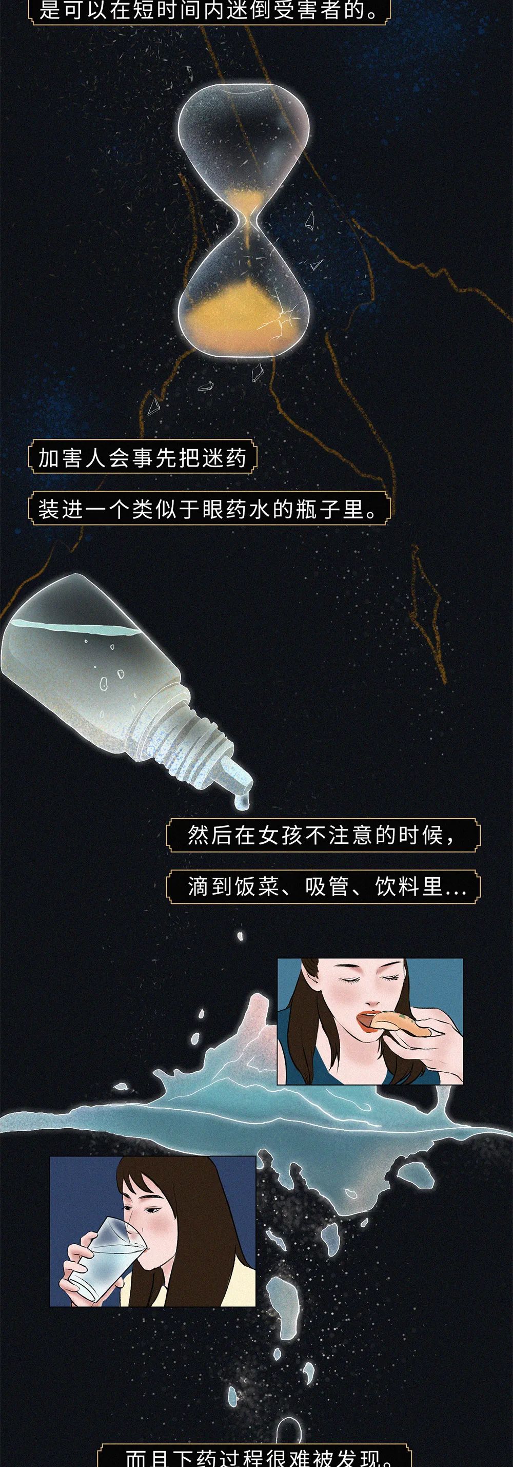 视觉志|迷药背后，女孩约会的危险性骗局。