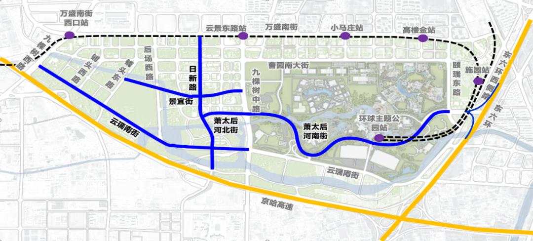 交通|环球主题公园保障道路全部批复！今天介绍这4条→