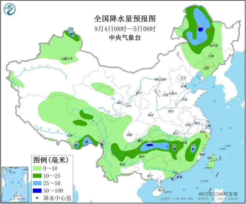 台风|海上双台共舞，东北地区将有强风雨天气！