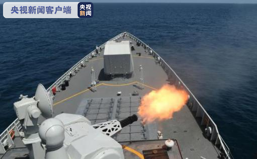 中国海军|火力全开!中国海军护航编队亚丁湾实弹练兵