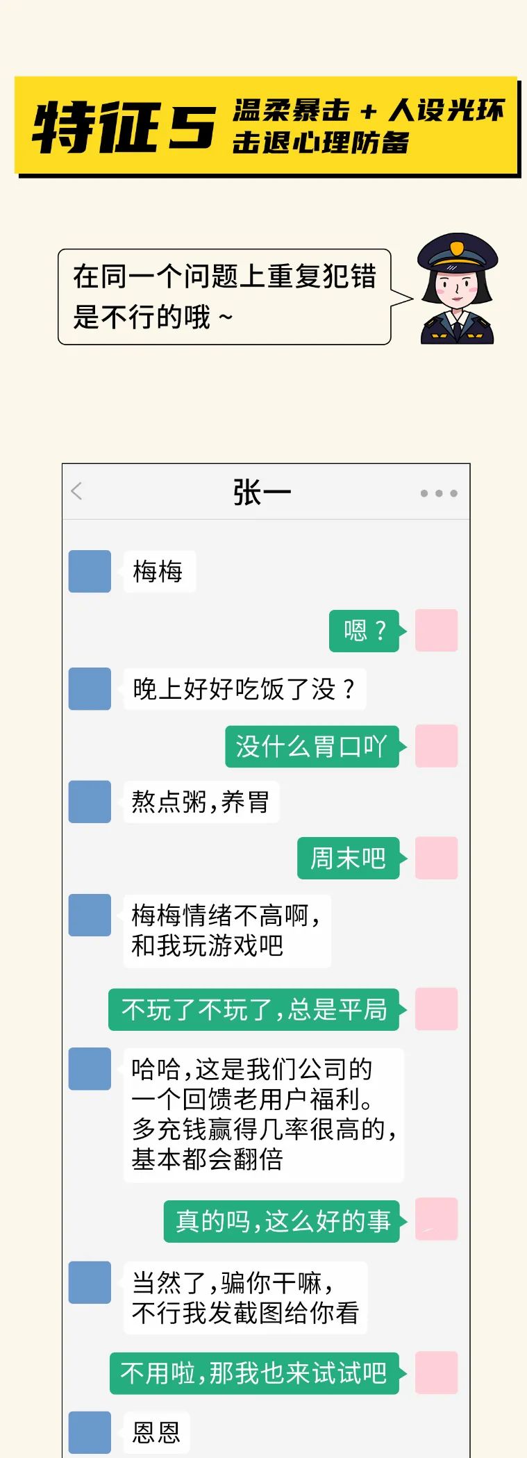 漫画|互联网反诈系列漫画:“渣男”鉴别图鉴