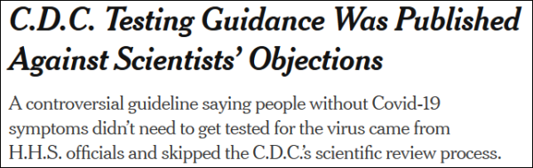 特朗普|“美国疾控中心的科学家害怕极了，无论怎么做都摆脱不了甩锅”